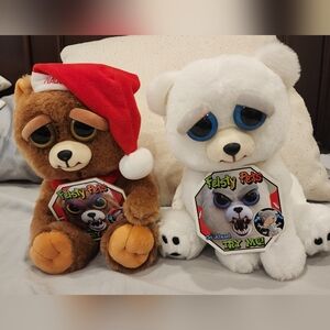 2 Feisty Pets stuffed animals. Selling as pair.
